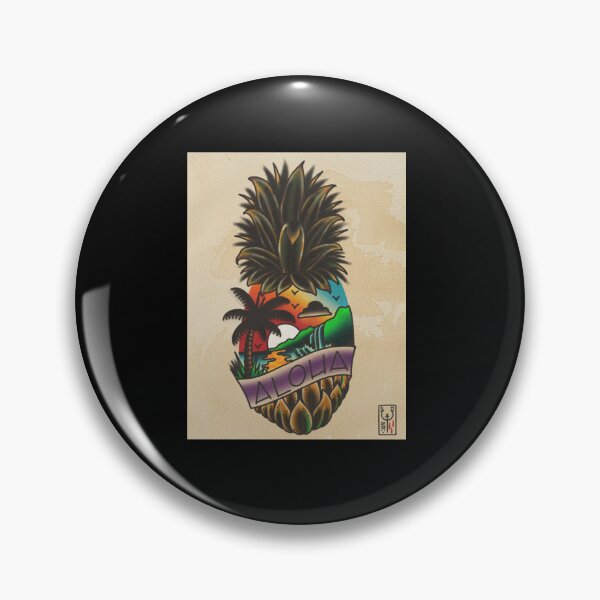 Item preview, Aloha pineapple beach Classic designed and sold by deniseiicc.