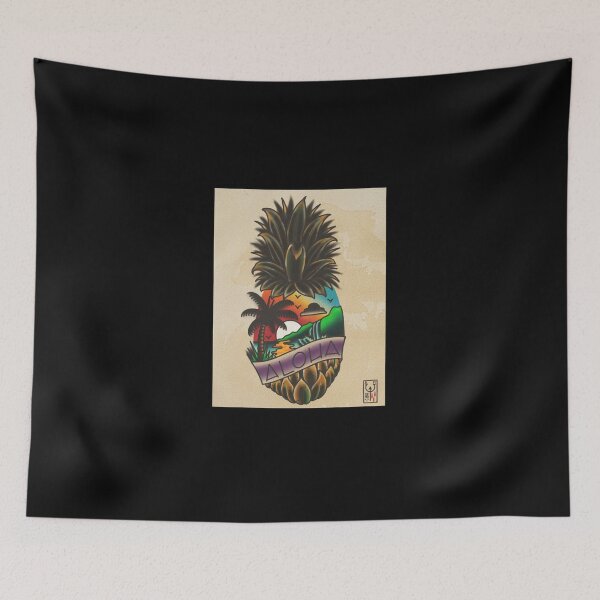 Item preview, Aloha pineapple beach Classic designed and sold by deniseiicc.