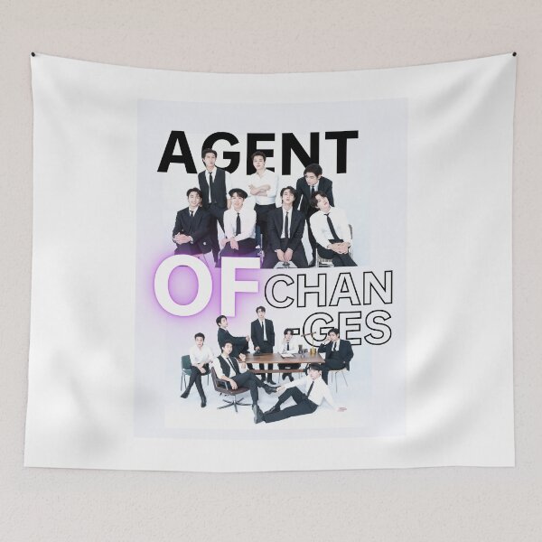 Item preview, Agent of Change Group Photo Fan art Design designed and sold by SiriusCelestial.