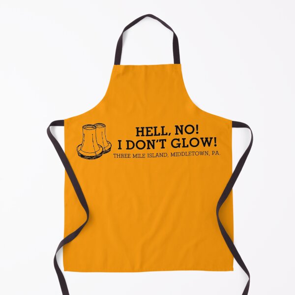 Item preview, THREE MILE ISLAND "HELL, NO! I DON'T GLOW!" designed and sold by ThrowbackAds.