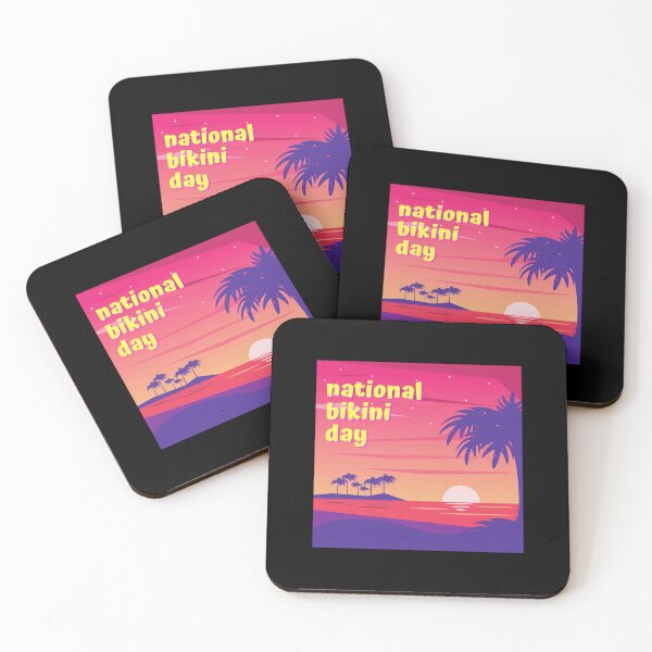 Item preview, National Bikini Day Graphic Shirt designed and sold by WilkDesign.