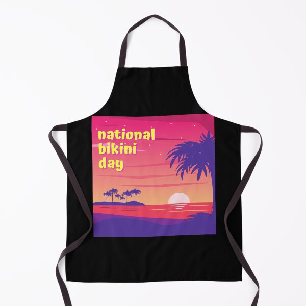 Item preview, National Bikini Day Graphic Shirt designed and sold by WilkDesign.