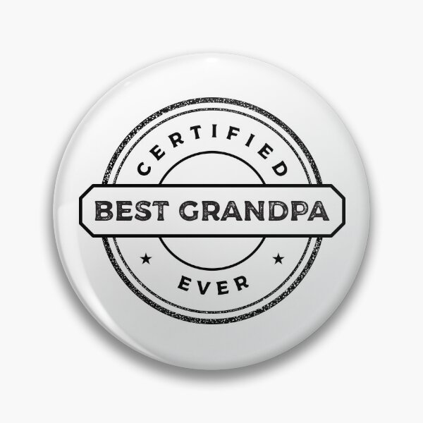 Item preview, Best Grandpa Ever Certified designed and sold by Ludovic Geusa.