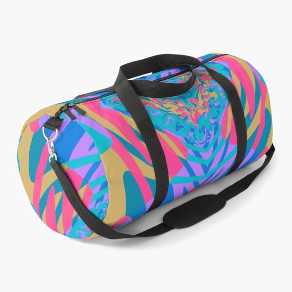 Item preview, Lollipop Abstract Digital Liquid Art Tan Pink Teal designed and sold by AraljanFusion.