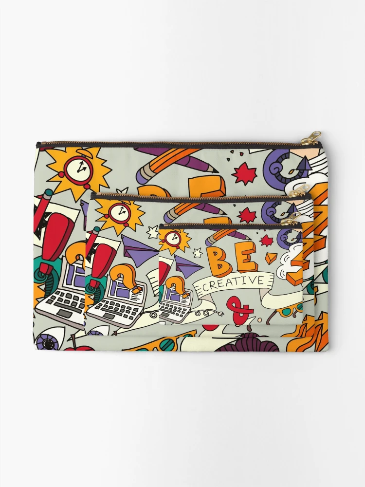 Thumbnail 2 of 4, Zipper Pouch, Be Creative designed and sold by RIXXI HEY CO..