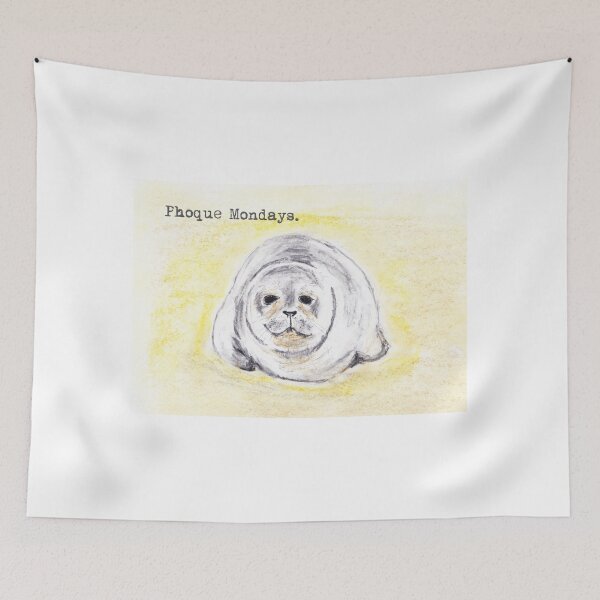 Aperçu de l'œuvre Phoque Mondays Seal Pup créée et vendue par Danielle MacKinlay.