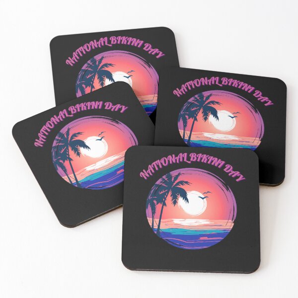 Item preview, National Bikini Day Graphic Shirt designed and sold by WilkDesign.