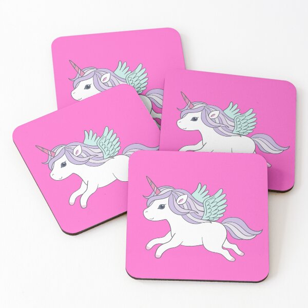 Item preview, Cute Little Kawaii Flying Unicorn - Kids Girls  designed and sold by OMGCutie.