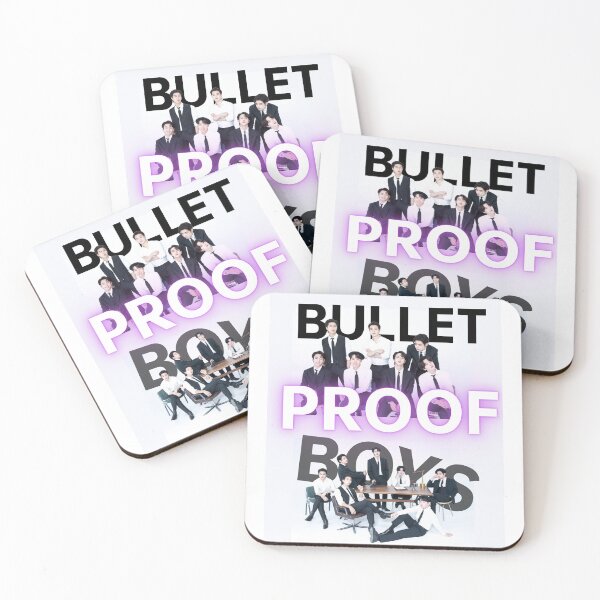 Item preview, Bulletproof Boys Group Photo Fan art Design designed and sold by SiriusCelestial.