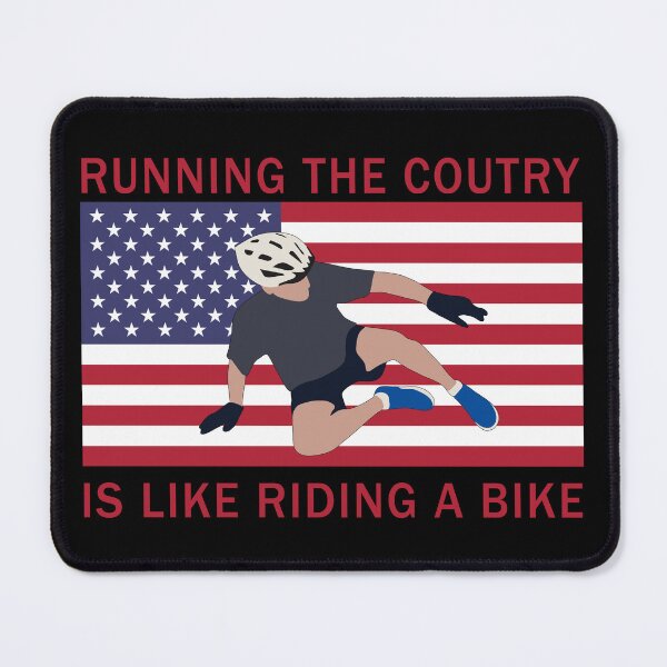 Item preview, Joe Biden falls off his bike designed and sold by ValentinaHramov.
