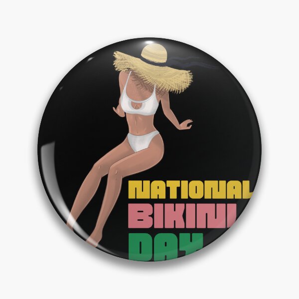 Aperçu de l'œuvre Chemise graphique de la Journée nationale du bikini créée et vendue par WilkDesign.