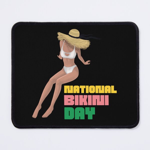 Item preview, National Bikini Day Graphic Shirt designed and sold by WilkDesign.