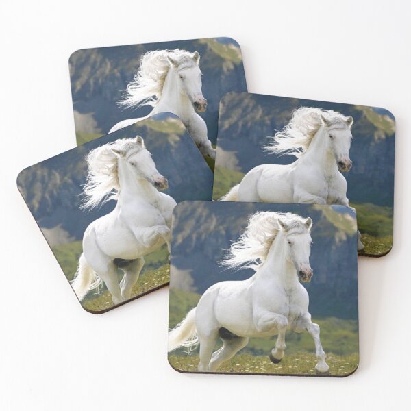 Item preview, RUNNING WHITE STALLION designed and sold by 92objects.