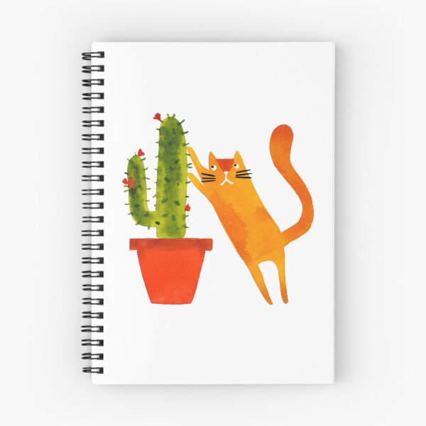 Item preview, Scratching Post watercolour cat painting designed and sold by KatyClemmans.