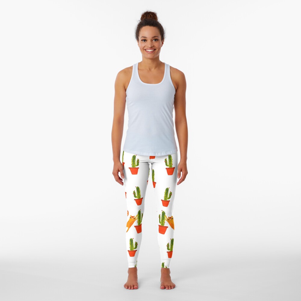 Cactus cat Leggings