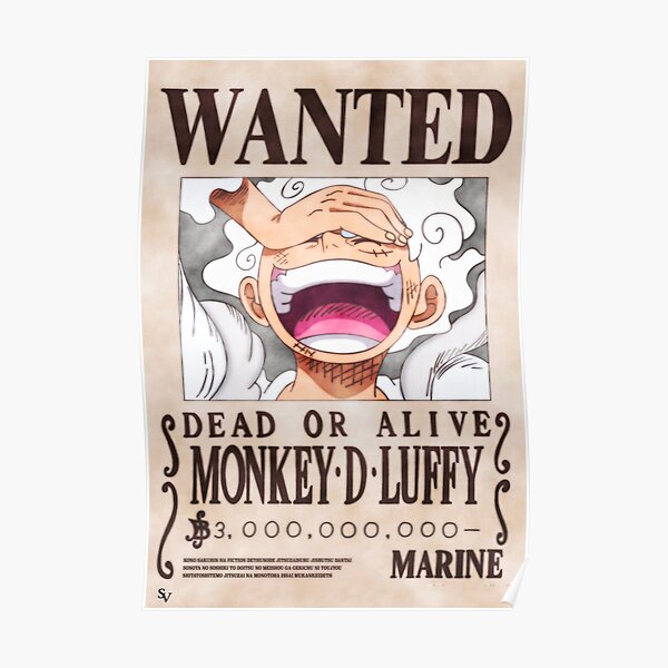 wanted poster chapter 1053 Poster