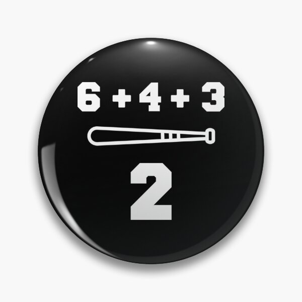 Item preview, Double Play Baseball Apparel Sticker designed and sold by janlzmaude.