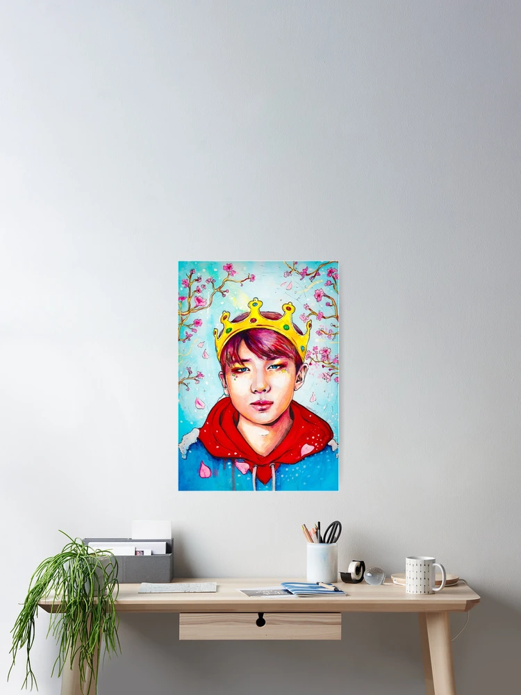 Thumbnail 2 of 3, Poster, YOUTH | RAP MONSTER designed and sold by exolightly.