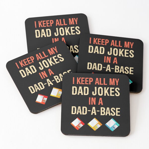 Item preview, I Keep All My Dad Jokes In A Dad-A-Base Vintage Father Day  designed and sold by FidelmaShop.