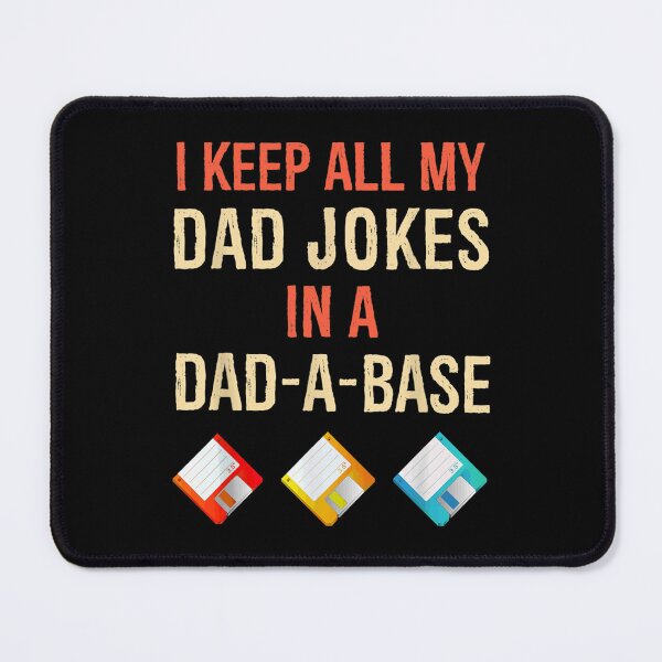 Item preview, I Keep All My Dad Jokes In A Dad-A-Base Vintage Father Day  designed and sold by FidelmaShop.