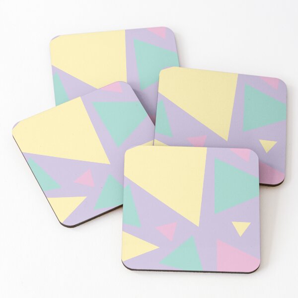 Item preview, Tri - Pastel Pink, Yellow, Purple and Green  designed and sold by LAEC-Shop.
