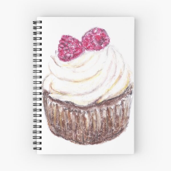 Item preview, Red raspberry buttercream cupcake designed and sold by Danielle  MacKinlay.