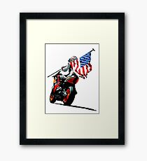 the kentucky kid Framed Print