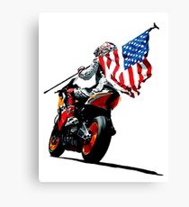 the kentucky kid Canvas Print