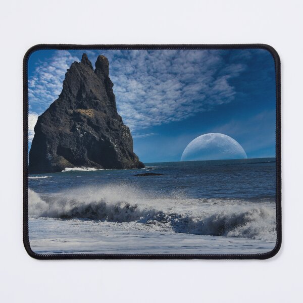Item preview, Moon rising over Dyrhólaey, Iceland designed and sold by Hans Peðer Alfreð .