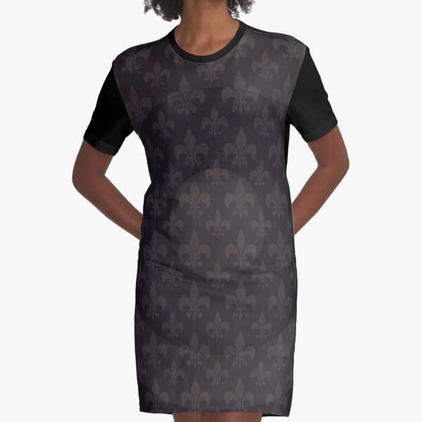 Retro A7 Graphic T-Shirt Dress