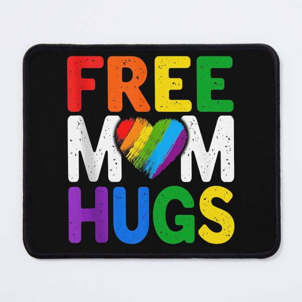 Item preview, Gay Lesbian Pride Rainbow Proud Mom LGBT Flag Free Mom Hugs Tank Top designed and sold by DieterShop.