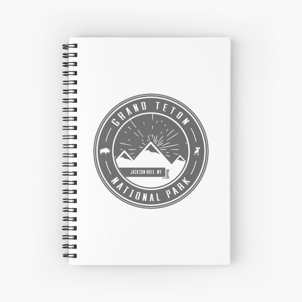 grand-teton-national-park-logo-spiral-notebook-by-nationalparks