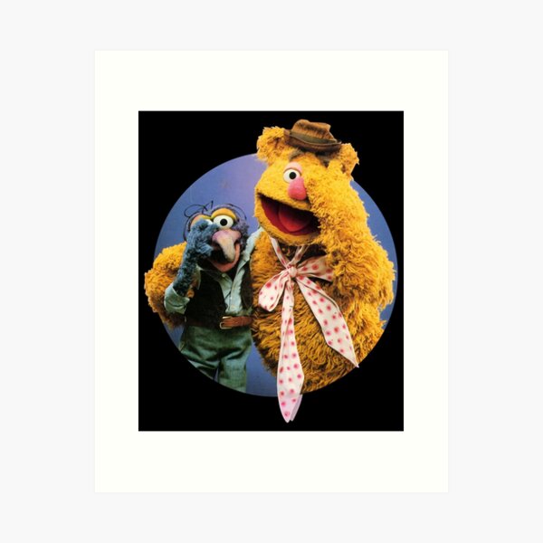 The Muppet Show Inspired Fozzie & Kermit Brooch -  Finland