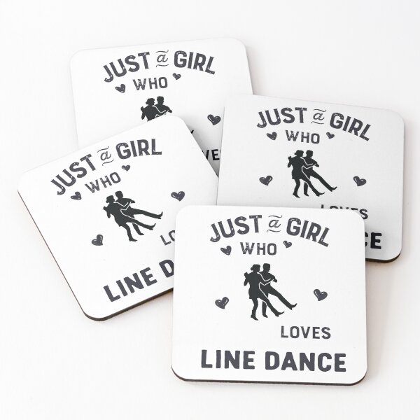 Item preview, A Girl Who Loves Line Dance, Funny Line Dance, Line Dancing, Line Dancer Gift designed and sold by Aerial Addicts.