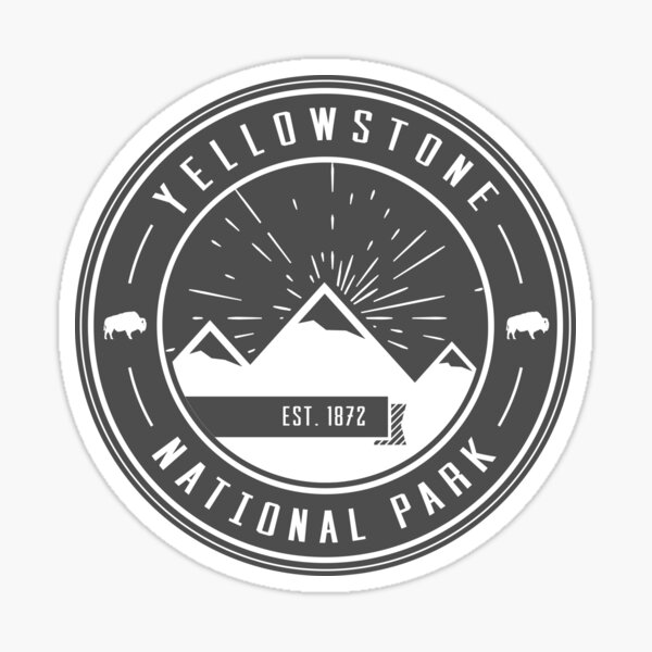 Item preview, Yellowstone National Park Logo designed and sold by nationalparks.