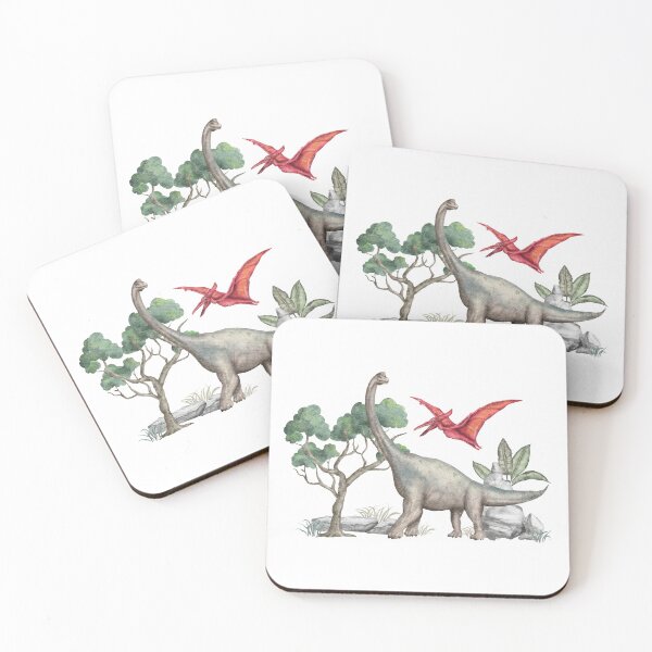 Item preview, Watercolor Dinosaur  designed and sold by DearSunny.