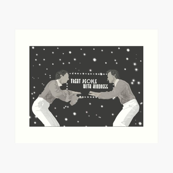 Treat people with kindness - Harry Styles Art Print