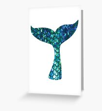 Mermaid Tail Greeting Card