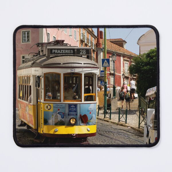 Item preview, Lisbon Tram in Alfama 02 designed and sold by Weston Westmoreland.