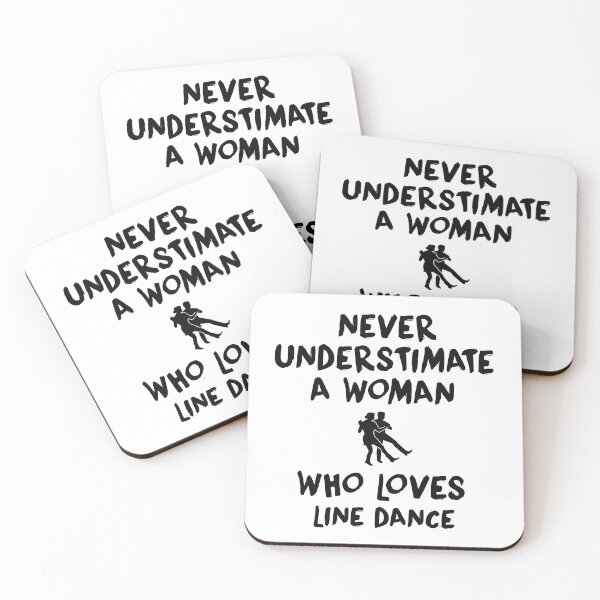Item preview, A Woman Who Loves Line Dance, Funny Line Dance, Line Dancing, Line Dancer Gift designed and sold by Aerial Addicts.