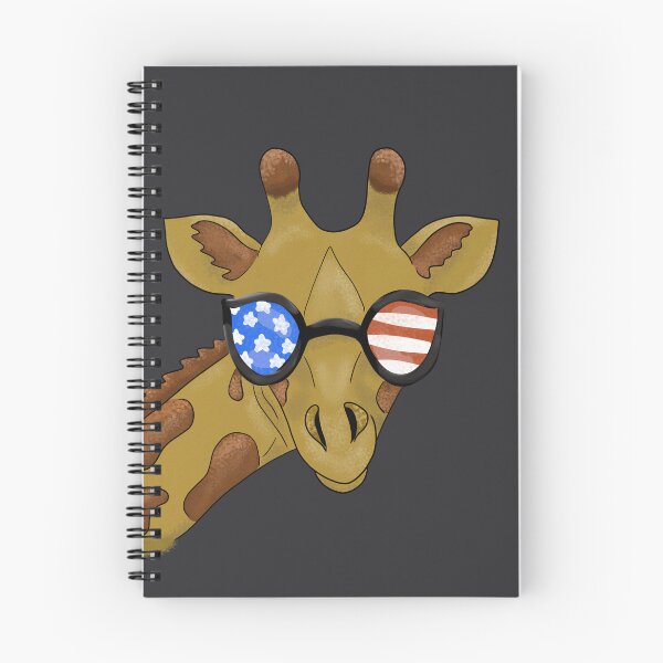 Item preview, 4th of july giraffe designed and sold by Antiope33.
