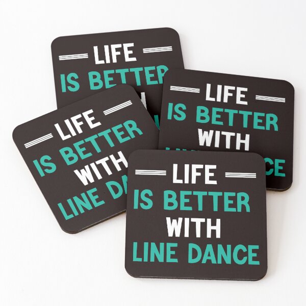Item preview, Life Is Better With Line Dance, Funny Line Dance, Line Dancing, Line Dancer Gift designed and sold by Aerial Addicts.