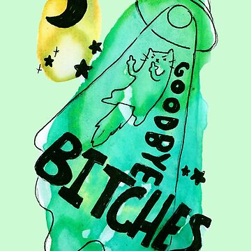 Artwork thumbnail, Cat Alien Abduction - Goodbye Bitches by SaradaBoru
