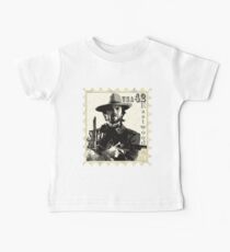 Clint Eastwood Stamp Design Baby Tee