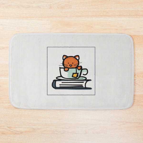 Item preview, Cats Coffee and Books designed and sold by AmandaGJ9t3.