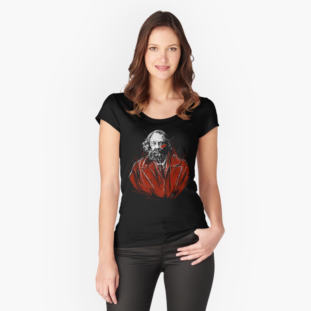 Item preview, Fitted Scoop T-Shirt designed and sold by gengiskahn.