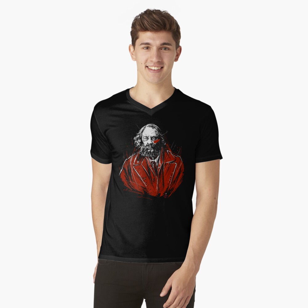 Item preview, V-Neck T-Shirt designed and sold by gengiskahn.