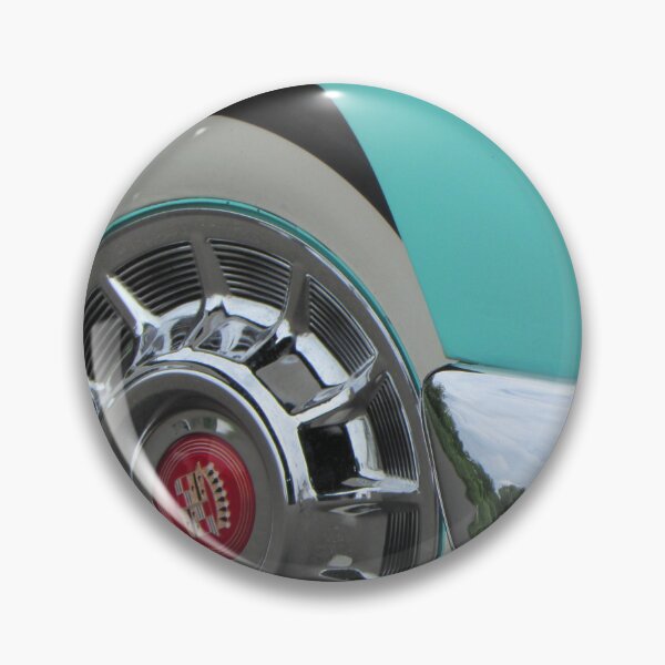 Item preview, 1955 Ford Fairlane Hotrod with Cadillac Hubcaps designed and sold by RustedStudio.