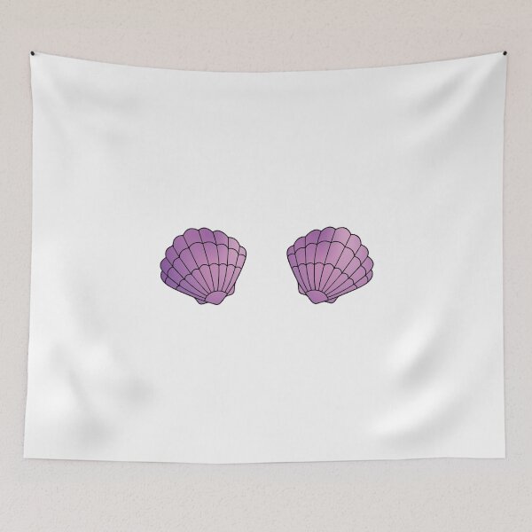 Item preview, Mermaid Shells Bra designed and sold by emilystp23.