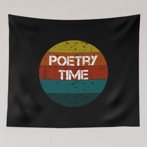 Item preview, Poetry Time Funny Vintage Retro Gifts designed and sold by rachidhaz.